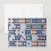 ドミノ ナンバーズ ゲーム ポストカード (正面/裏面)