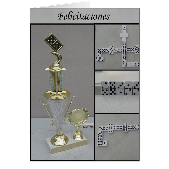 ドミノFelicitaciones (正面)