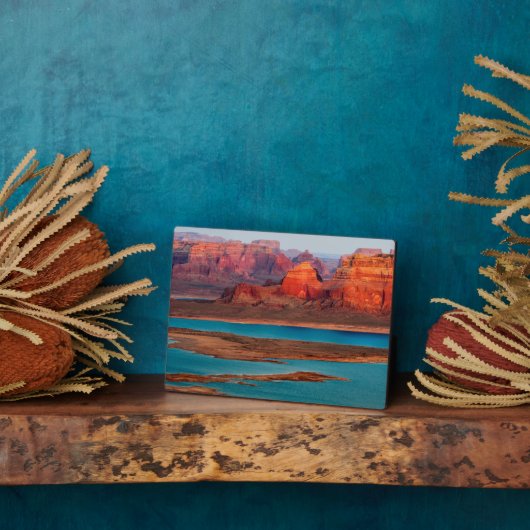 ドミンゲス・バット&パウエル湖, ユタ州 フォトプラーク (側面)