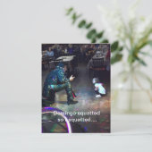 ドミンゴ誕生日スクアットカード カード (スタンド正面)