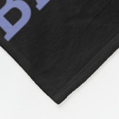 ドミントンを食べた老婆を決して過小評価しな遊い フリースブランケット (角)