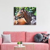 ドムズピザエンパイア キャンバスプリント (インサイチュ (リビング))