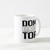 ドム男性トップス コーヒーマグカップ (正面右)