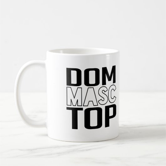 ドム男性トップス コーヒーマグカップ (左)