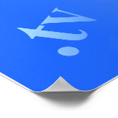 ドメイングローブの背景 ポスター (角)