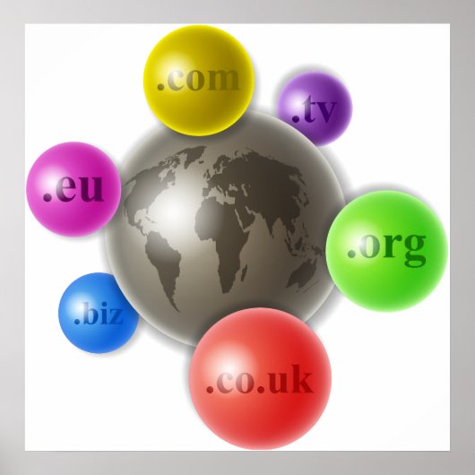 ドメイン世界 ポスター (正面)