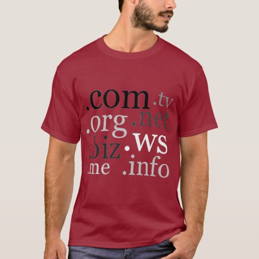 ドメインTシャツ Tシャツ (正面)
