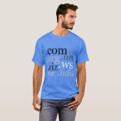 ドメインTシャツ Tシャツ (正面フル)