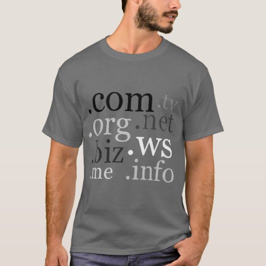 ドメインTシャツ Tシャツ (正面)