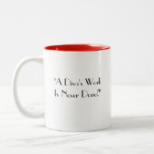 ドメスティックディバマグ ツートーンマグカップ (左)