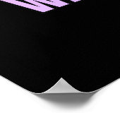 ドメスティックバイオレンス戦士サポート認識度月 ポスター (角)