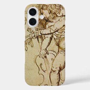 ドメニコ・カンパニョーラのバイオリンを弾くキューピッド iPhone 16ケース