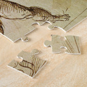 ドメニコ・カンパニョーラの『バイオリンを弾くキューピッド』 ジグソーパズル (側面)