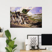 ドメニック・ダンドレアによるロングアイランドの戦い ポスター (ホームオフィス)