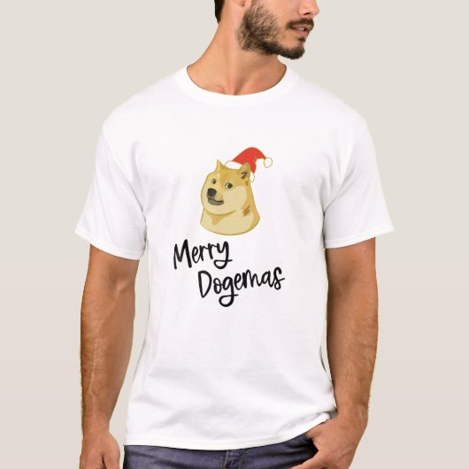 ドメリーゲマ | Doge Coin Loverのデザイン |クリスマス Tシャツ (正面)