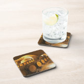 ドメーヌコートの地下室のオークのバールズ コースター (右側)