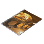 ドメーヌコートの地下室のオークのバールズ ノートブック (左側)