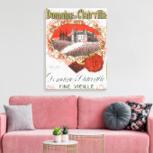 ドメーヌドゥクレールヴィルワインラベルヨーロッパ キャンバスプリント (インサイチュ (リビング))