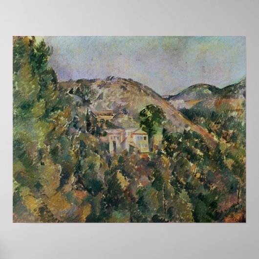 ドメーヌ・サン・ジョセフの眺め、1880年代後半 ポスター (正面)