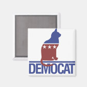 ドモおもしろいネコ マグネット (正面/裏面)