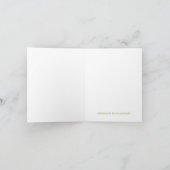 ドモダンットサンキューカード-緑 サンキューカード (内部)