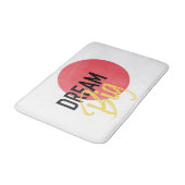 ドモダンリームビッはっきりしたグの鮮やかデザイン バスマット (アングル)