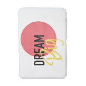 ドモダンリームビッはっきりしたグの鮮やかデザイン バスマット (正面縦)