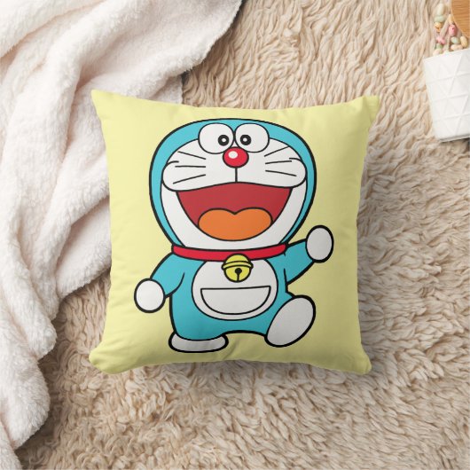 ドラえもん ハッピー クッション (ブランケット)