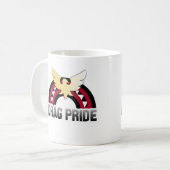 ドラァグ プライド コーヒーマグカップ (正面左)