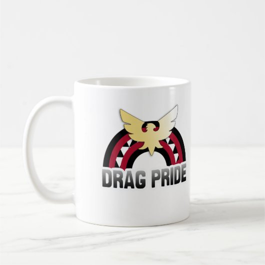 ドラァグ プライド コーヒーマグカップ (左)