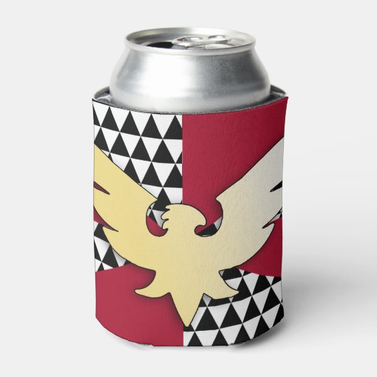 ドラァグ プライド フラッグ 缶クーラー (缶正面)