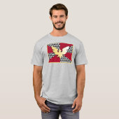 ドラァグ プライド フラッグ Tシャツ (正面フル)