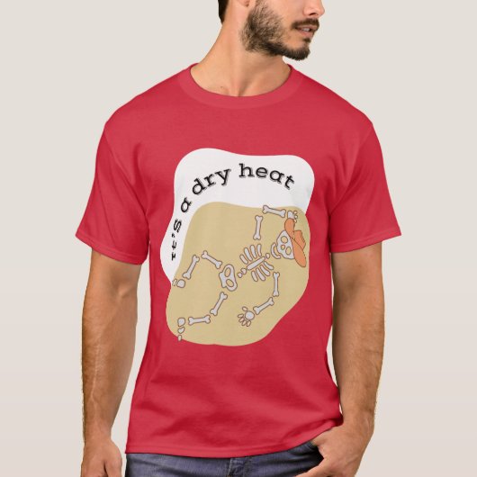 ドライな熱さ アリゾナ Yeehaw Tシャツ (正面)