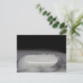 ドライアイスが付いているボール ポストカード (スタンド正面)