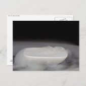 ドライアイスが付いているボール ポストカード (正面/裏面)