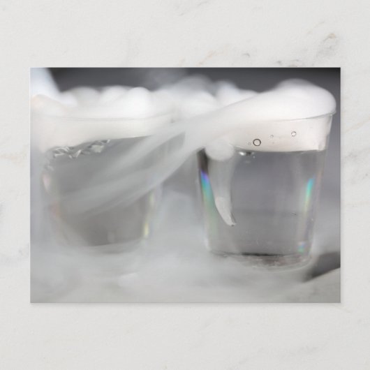 ドライアイスの水眼鏡 ポストカード (正面)