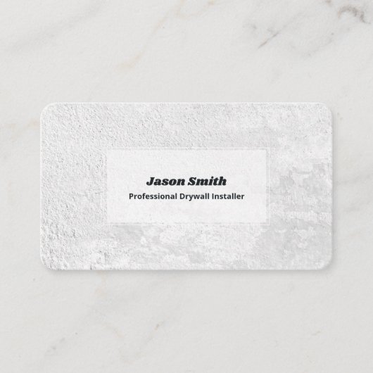 ドライアウォールの設置 名刺 (正面)