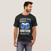 ドライアウルトインストーラのドライアウォール建築 Tシャツ (正面フル)