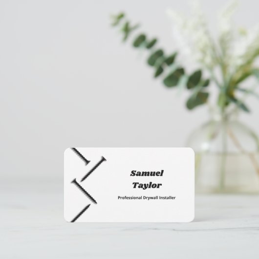 ドライアウルトインストーラー 名刺 (スタンド正面)