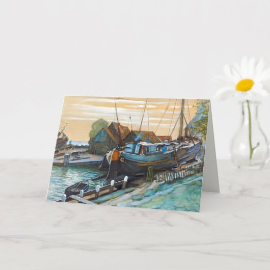 ドライアックアットダーゲ絵画ルダムのバイピートモンドリアン カード (小さな植物)