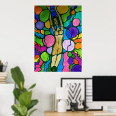 ドライアド（木のニンフ）アーモダント ポスター (ホームオフィス)