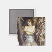 ドライアド（美しい木のニンフ） （ギリシャ神話） マグネット (正面/裏面)