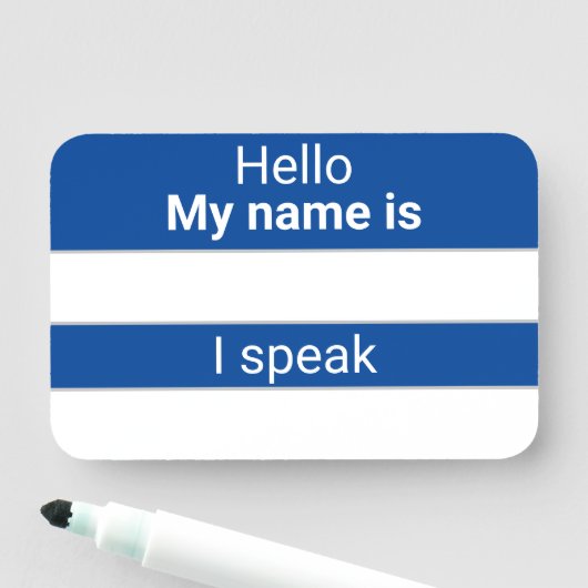 ドライイレース言語名タグ 名札 (インサイチュ)