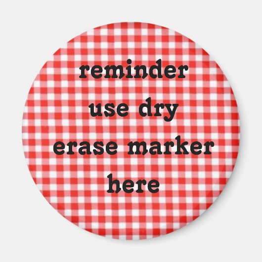 ドライイレーズメモ磁石 マグネット (正面)