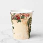 ドライオ素朴レンジとフルーツクリスマス 紙コップ (裏面)