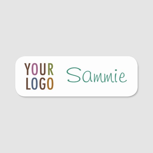 ドライカスタムイレース名タグ再利用可能な名前バッジ 名札 (正面)