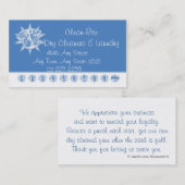 ドライクリーナランドリー – お客様のロイヤリティパンチカード ロイヤリティカード (正面/裏面)