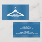 ドライクリーナー洗濯名刺 名刺 (正面/裏面)