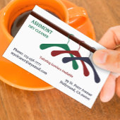 ドライクリーナー洗濯名刺 名刺