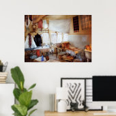 ドライクリーナー – ランドリールーム ポスター (ホームオフィス)